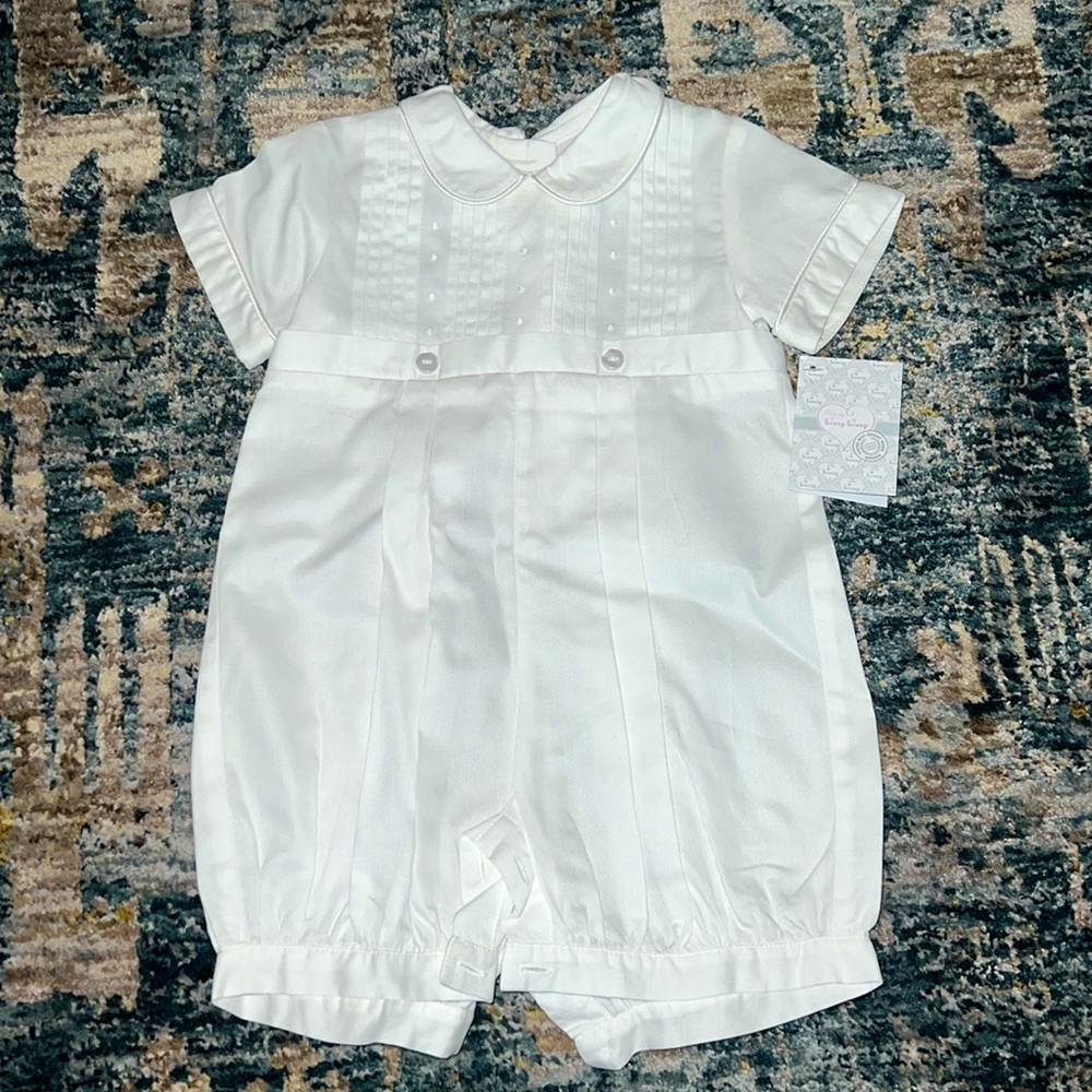 NWT Kissy Kissy baptismal/ring bearer outfit